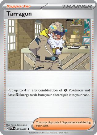 Tarragon (085/088) [ME03 Perfect Order] Reverse Holofoil - Uncommon