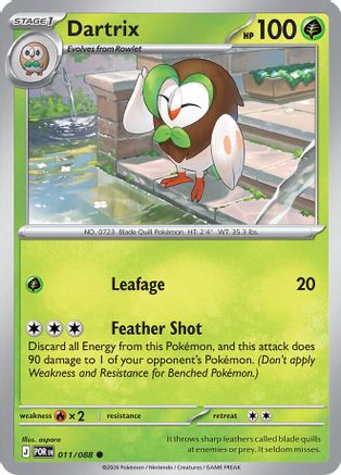 Dartrix (011) [ME03 Perfect Order] - Common