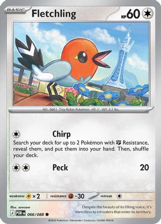 Fletchling (066) [ME03 Perfect Order] - Common