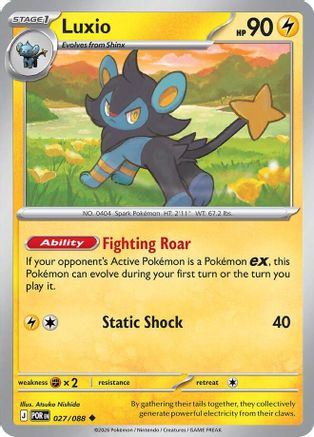 Luxio (027) [ME03 Perfect Order] - Uncommon