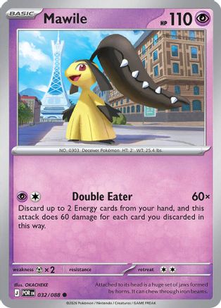 Mawile (032) [ME03 Perfect Order] Reverse Holofoil - Common