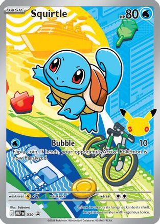 Squirtle (039) [ME Mega Evolution Promo] Holofoil - Promo