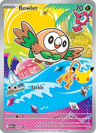 Rowlet (043) [ME Mega Evolution Promo] Holofoil - Promo