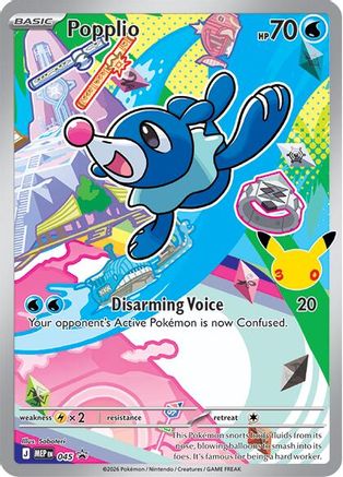 Popplio (045) [ME Mega Evolution Promo] Holofoil - Promo