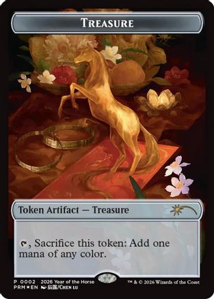Treasure Token (Year of the Horse 2026) (SSP-002) [Standard Showdown Promos] Foil