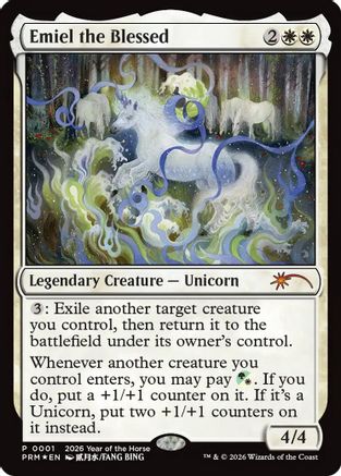 Emiel the Blessed (Year of the Horse 2026) (SSP-001) [Standard Showdown Promos] Foil