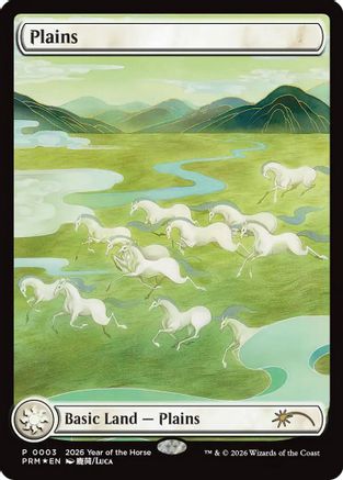 Plains (Year of the Horse 2026) (SSP-003) [Standard Showdown Promos] Foil