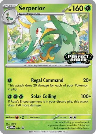 Serperior (064) [ME Mega Evolution Promo] Holofoil - Promo