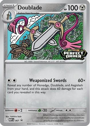 Doublade (067) [ME Mega Evolution Promo] - Promo