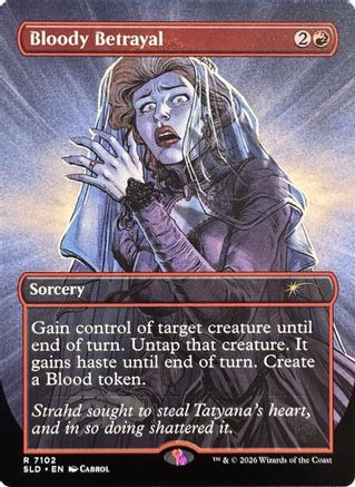 Bloody Betrayal (SLD-7102) [Secret Lair Drop Series] Foil