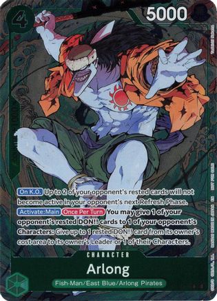 Arlong (Dash Pack) (OP15-023) - Adventure on Kami's Island Foil