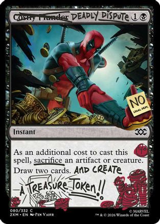 Deadly Dispute (SLD-080) [Secret Lair Drop Series] Foil
