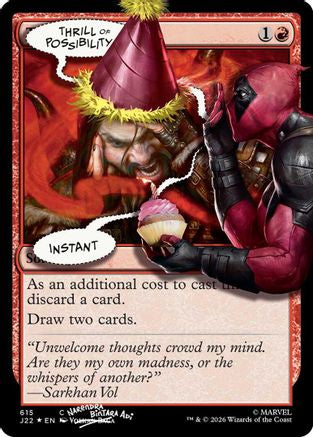 Thrill of Possibility (SLD-615) (Pool Party Foil) [Secret Lair Drop Series] Foil