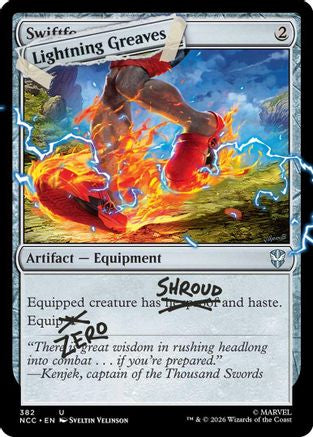 Lightning Greaves (SLD-382) [Secret Lair Drop Series] Foil
