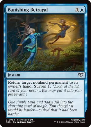 Banishing Betrayal (SOS-038) [Secrets of Strixhaven]