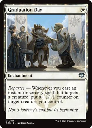 Graduation Day (SOS-016) [Secrets of Strixhaven] Foil