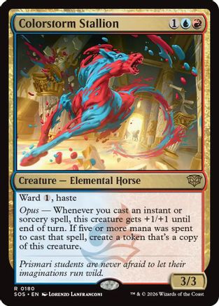 Colorstorm Stallion (SOS-180) [Secrets of Strixhaven]