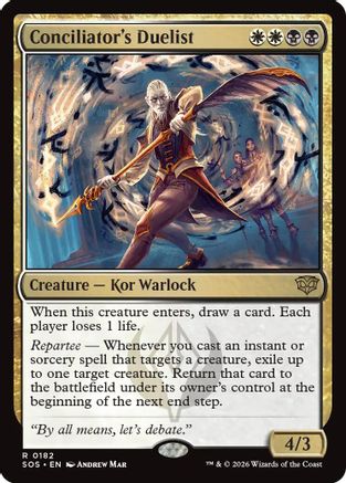 Conciliator's Duelist (SOS-182) [Secrets of Strixhaven]