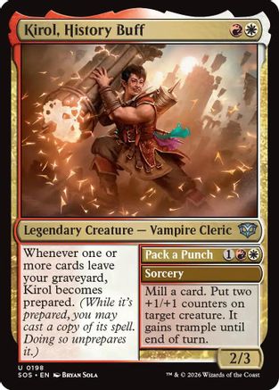 Kirol, History Buff (SOS-198) [Secrets of Strixhaven]
