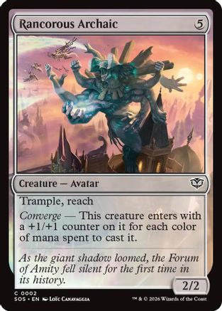 Rancorous Archaic (SOS-002) [Secrets of Strixhaven]