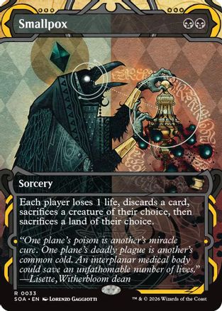 Smallpox (SOA-033) [Secrets of Strixhaven: Mystical Archive]