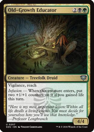 Old-Growth Educator (SOS-207) [Secrets of Strixhaven]