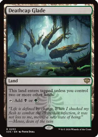 Deathcap Glade (SOS-253) [Secrets of Strixhaven] Foil