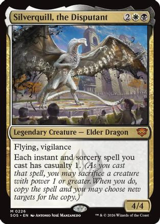 Silverquill, the Disputant (SOS-226) [Secrets of Strixhaven] Foil