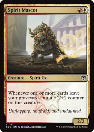 Spirit Mascot (SOS-230) [Secrets of Strixhaven]