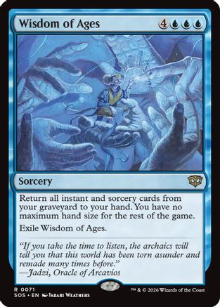 Wisdom of Ages (SOS-071) [Secrets of Strixhaven]