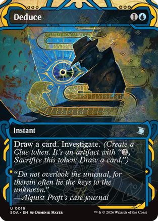 Deduce (SOA-016) [Secrets of Strixhaven: Mystical Archive] Foil