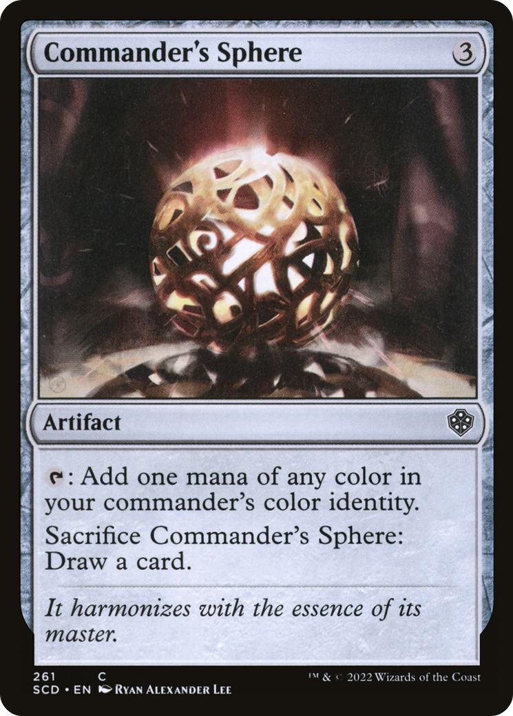 Commander's Sphere (SCD-261) [Starter Commander Decks]