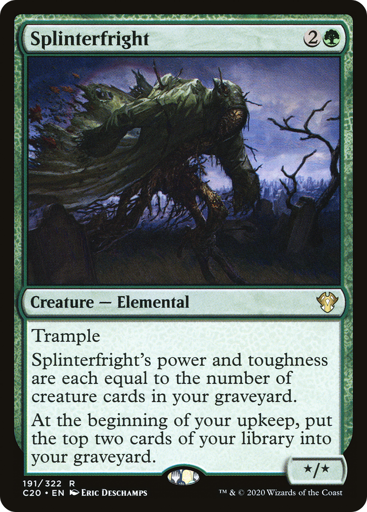 Splinterfright (C20-191) [Commander 2020]
