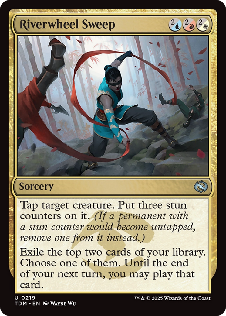Riverwheel Sweep (TDM-219) [Tarkir: Dragonstorm]
