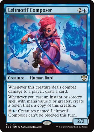Leitmotif Composer (SOC-020) [Commander: Secrets of Strixhaven]