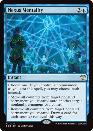 Nexus Mentality (SOC-021) [Commander: Secrets of Strixhaven]
