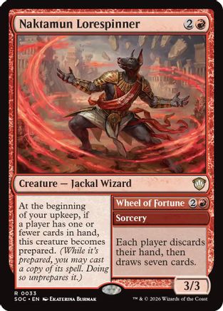 Naktamun Lorespinner (SOC-033) [Commander: Secrets of Strixhaven]