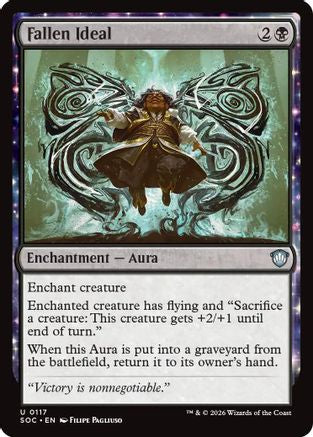 Fallen Ideal (SOC-117) [Commander: Secrets of Strixhaven]