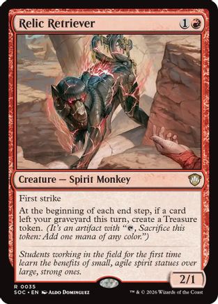Relic Retriever (SOC-035) [Commander: Secrets of Strixhaven]