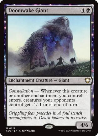 Doomwake Giant (SOC-212) [Commander: Secrets of Strixhaven]