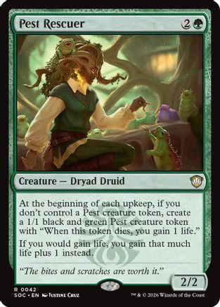 Pest Rescuer (SOC-042) [Commander: Secrets of Strixhaven]