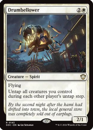 Drumbellower (SOC-143) [Commander: Secrets of Strixhaven]