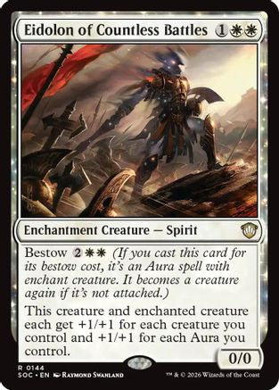 Eidolon of Countless Battles (SOC-144) [Commander: Secrets of Strixhaven]