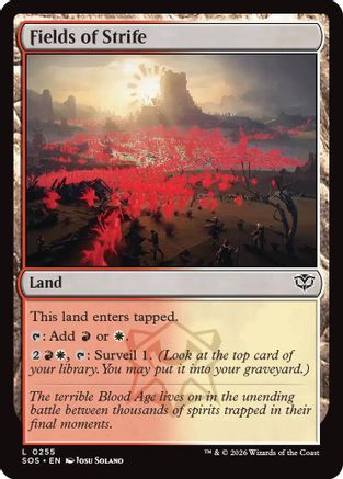 Fields of Strife (SOS-255) [Secrets of Strixhaven]