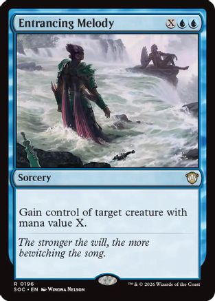 Entrancing Melody (SOC-196) [Commander: Secrets of Strixhaven]