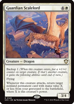 Guardian Scalelord (SOC-149) [Commander: Secrets of Strixhaven]