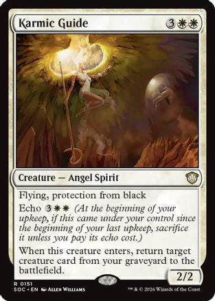 Karmic Guide (SOC-151) [Commander: Secrets of Strixhaven]