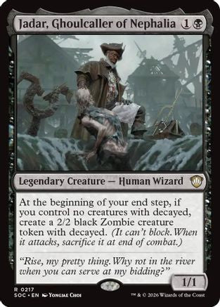Jadar, Ghoulcaller of Nephalia (SOC-217) [Commander: Secrets of Strixhaven]