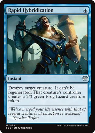 Rapid Hybridization (SOC-198) [Commander: Secrets of Strixhaven]