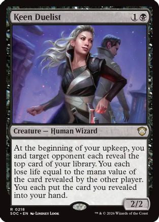 Keen Duelist (SOC-218) [Commander: Secrets of Strixhaven]